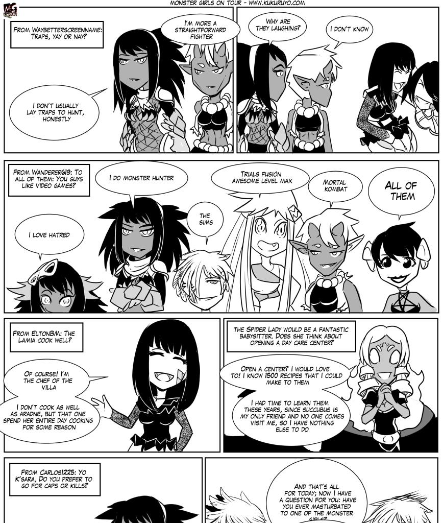 Monster girls on tour - Episode 70, Page 1: Page 070